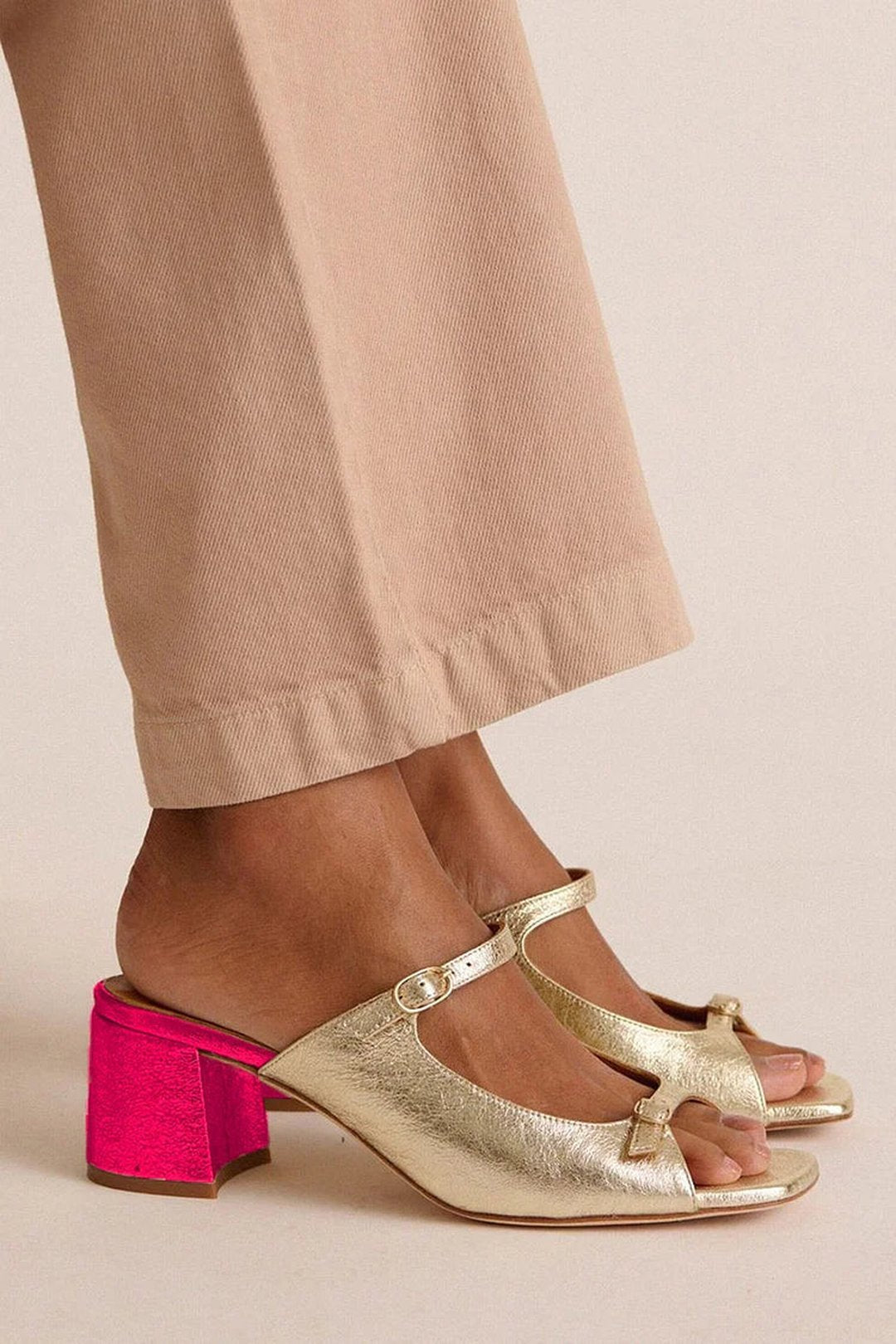 Soledad | Block Toe Heeled Sandals
