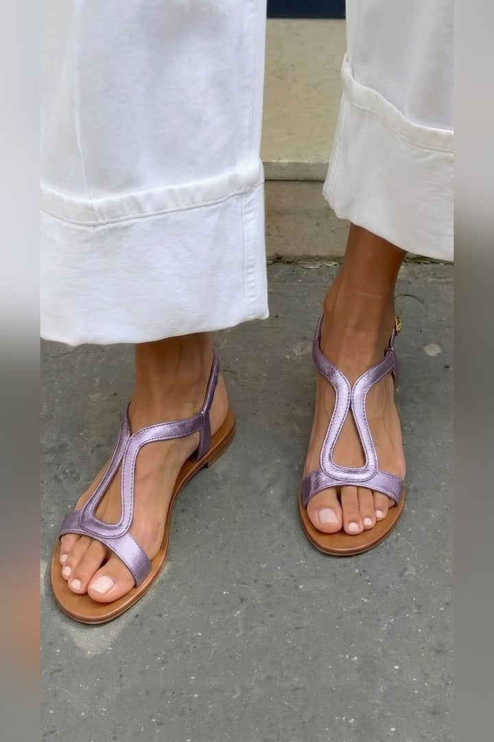 Consuelo | Elegant Flat Sandals