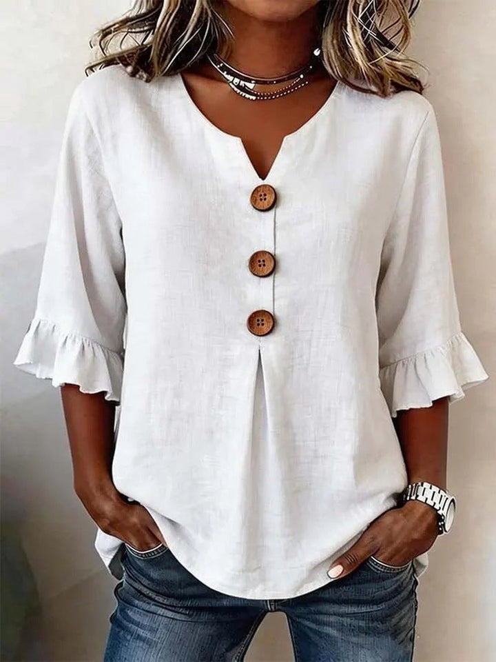 Thelma | Ruffled Blouse