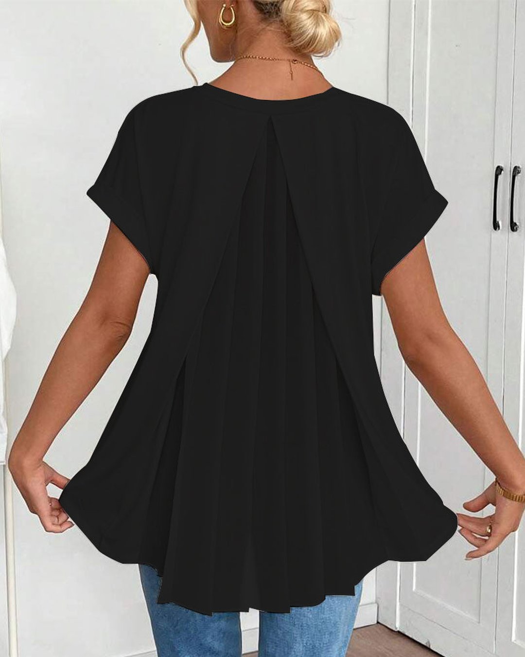 Lucretia | Patchwork Short-Sleeved T-Shirt