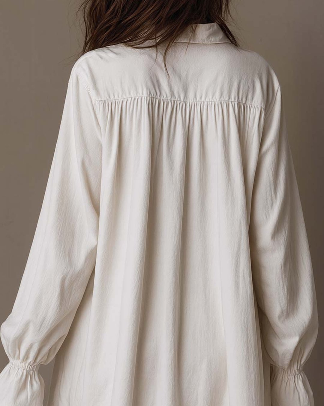 Donya | Lace Shirt Mini Dress