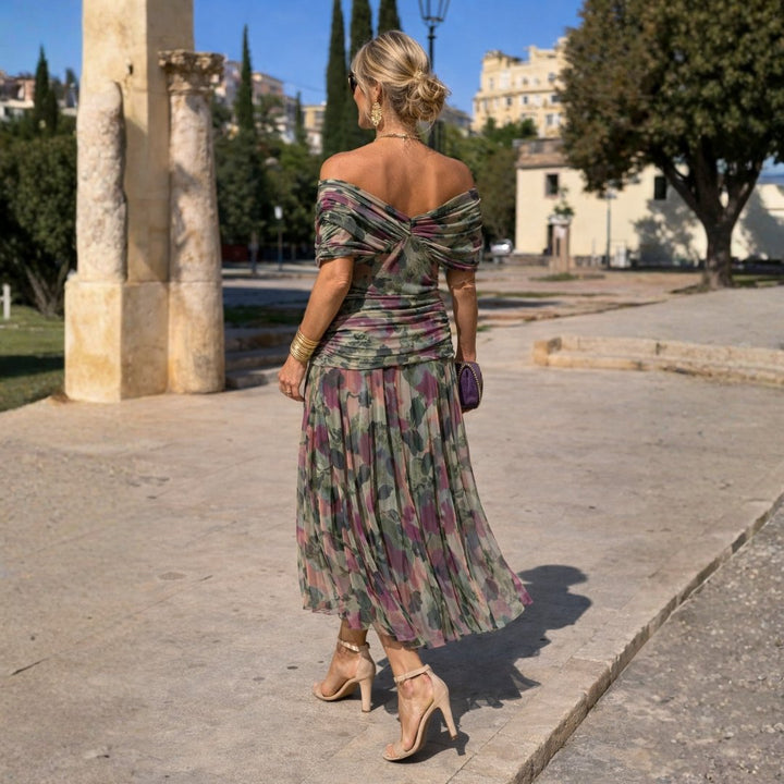 Lizzie | Off Shoulder Maxi Dress