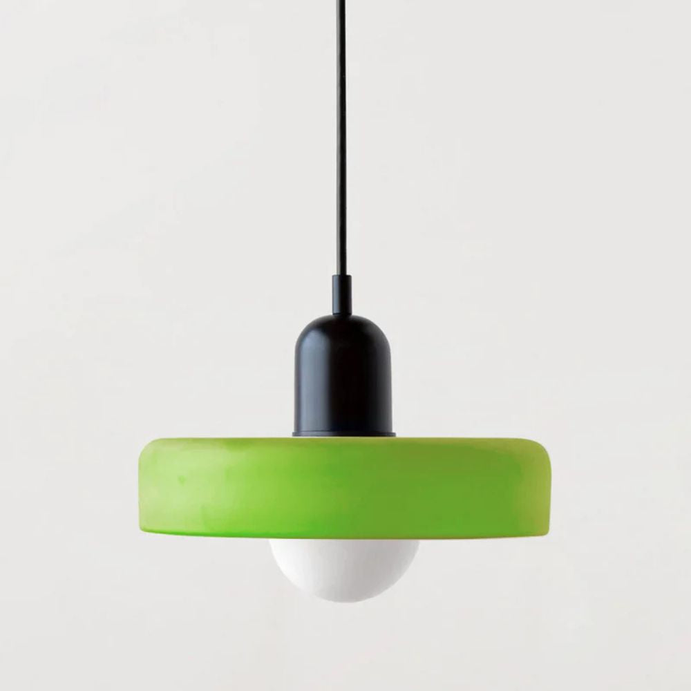 Bauhaus Style Colorful Glass Pendant Light