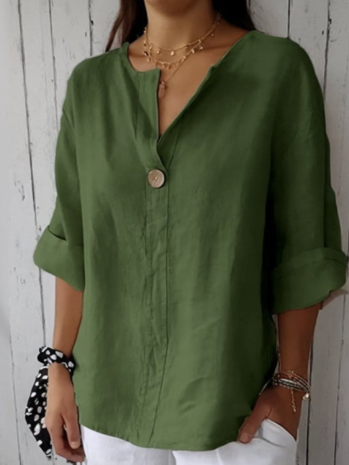 Shauna | Relaxed V-Neck Top