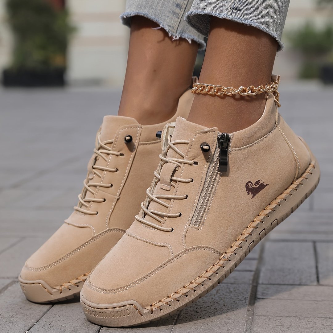 Karon | Orthopedic Zip-Up Sneakers