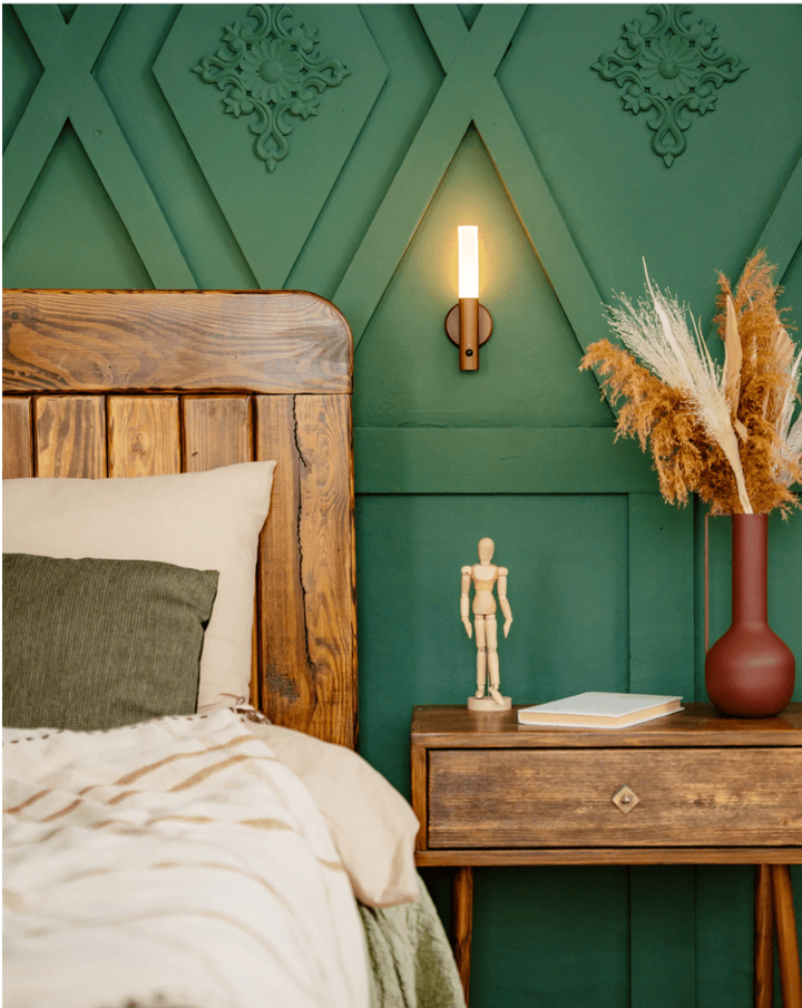 Arne Rechargeable Wood Wall Lamp | Buy 1 Get 1 Free