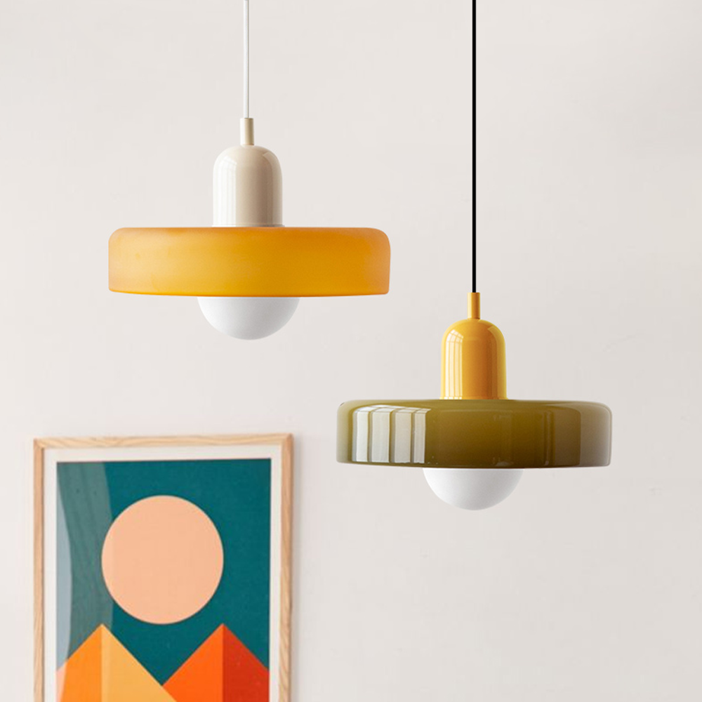 Bauhaus Style Glass Pendant Light | Buy 1 Get 1 Free
