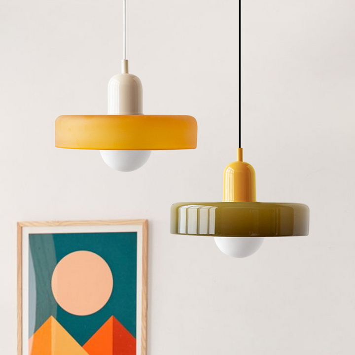 Bauhaus Style Glass Pendant Light | Buy 1 Get 1 Free