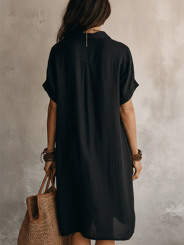 Angeline | Short Sleeve Mini Dress
