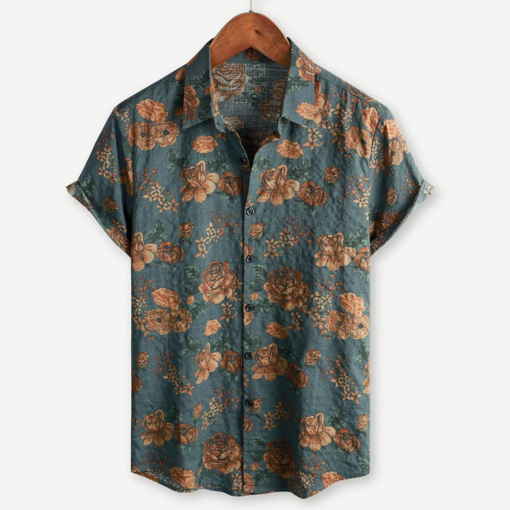 Vito | Vintage Floral Retro Shirt