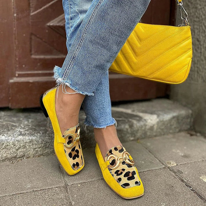 Karla | Animal Print Loafers