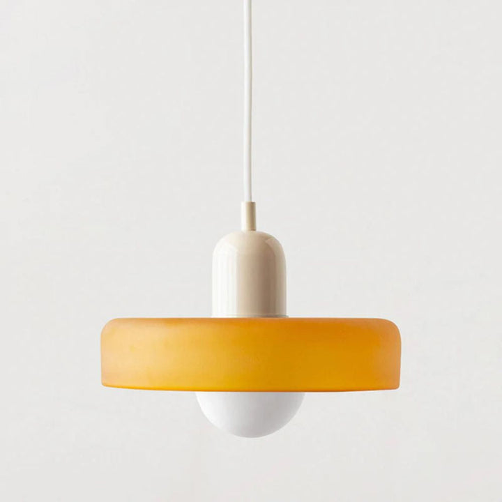 Bauhaus Style Colorful Glass Pendant Light