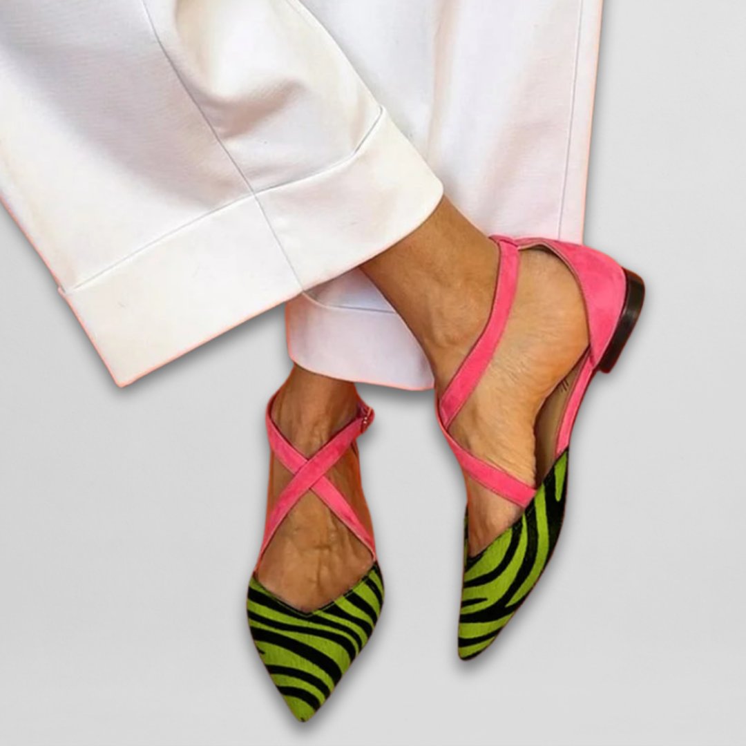 Nicolina | Ballet Flats with Straps