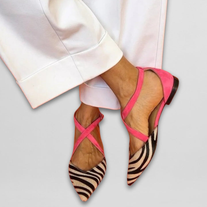 Nicolina | Ballet Flats with Straps