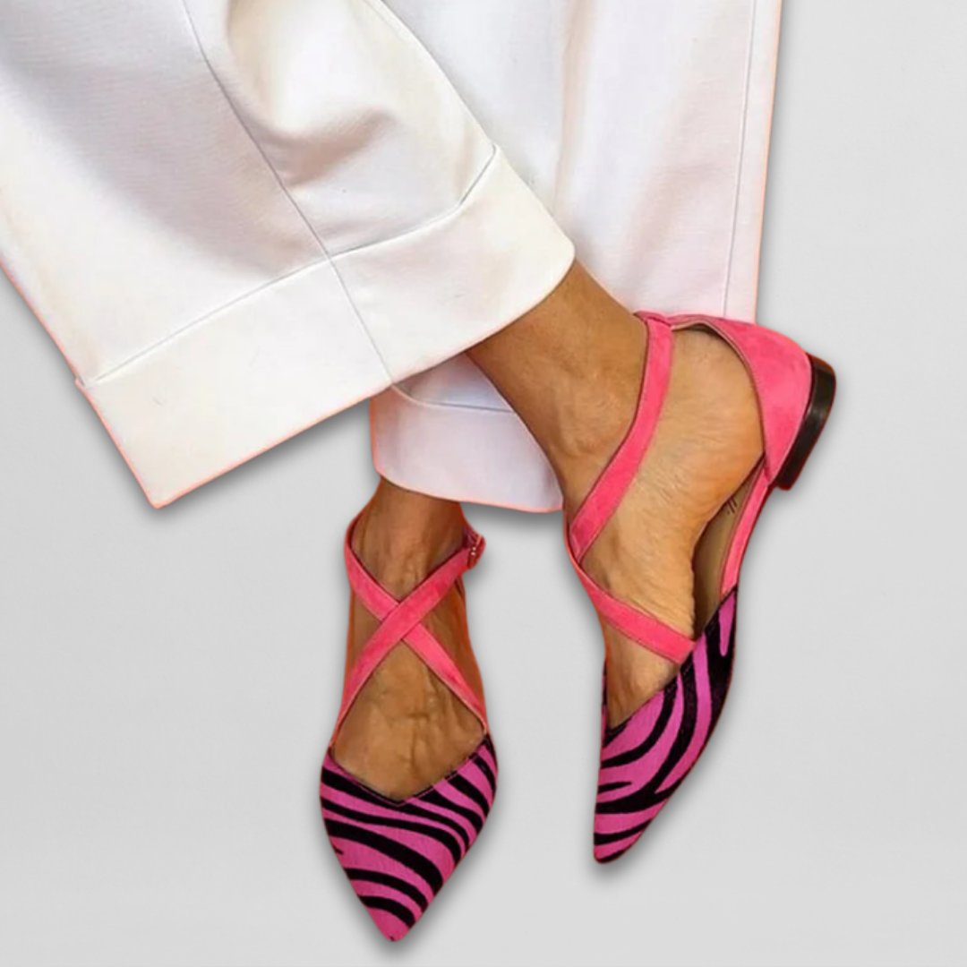 Nicolina | Ballet Flats with Straps