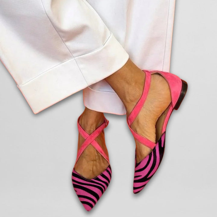 Nicolina | Ballet Flats with Straps