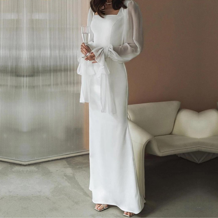 Deonne | Long Sleeve Wedding Guest Dress