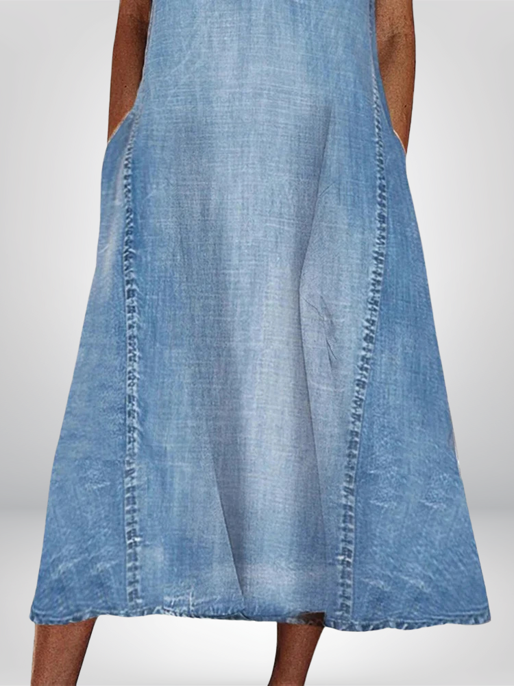 Moa | Comfortable Denim Dress