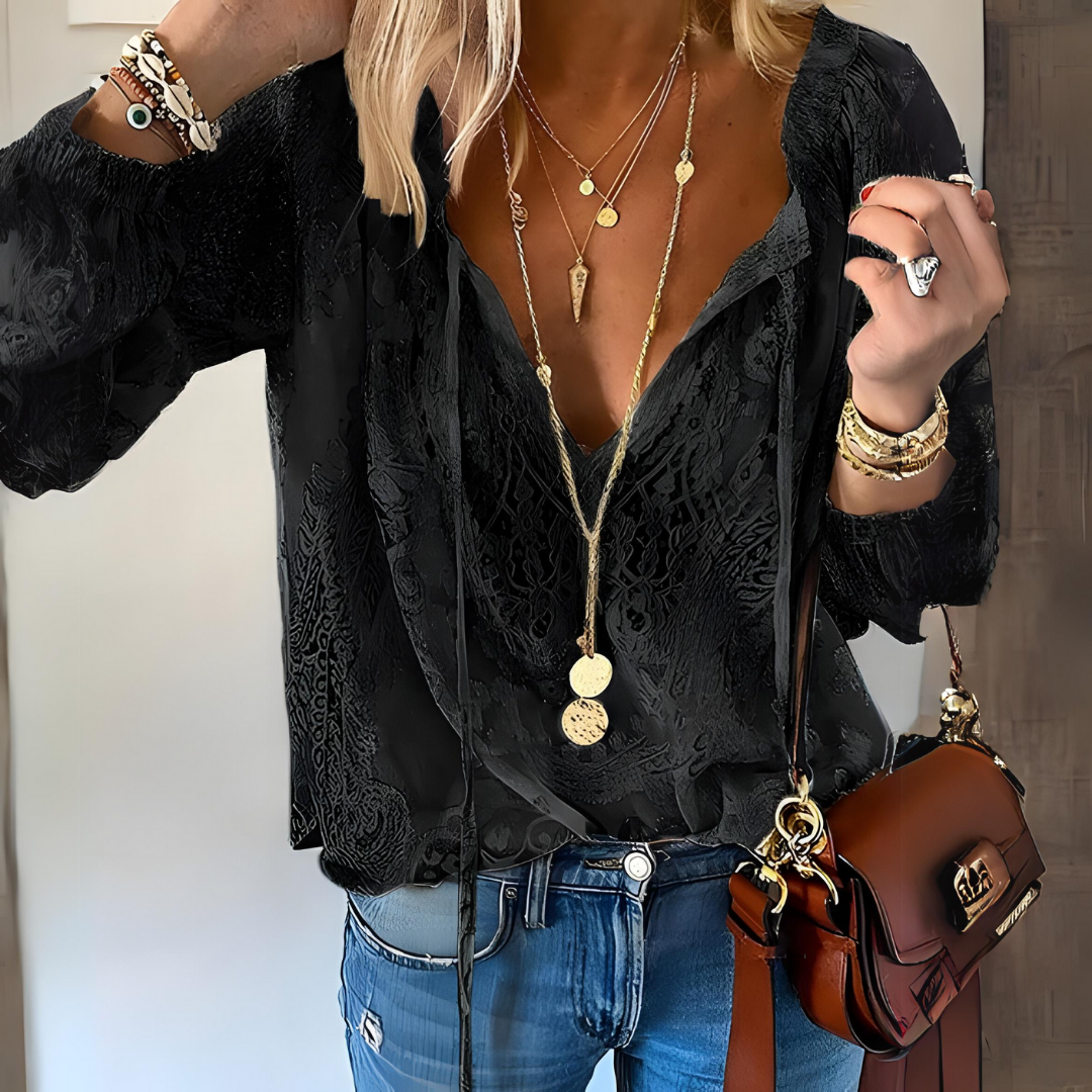 Jenessa | Stylish Boho Blouse