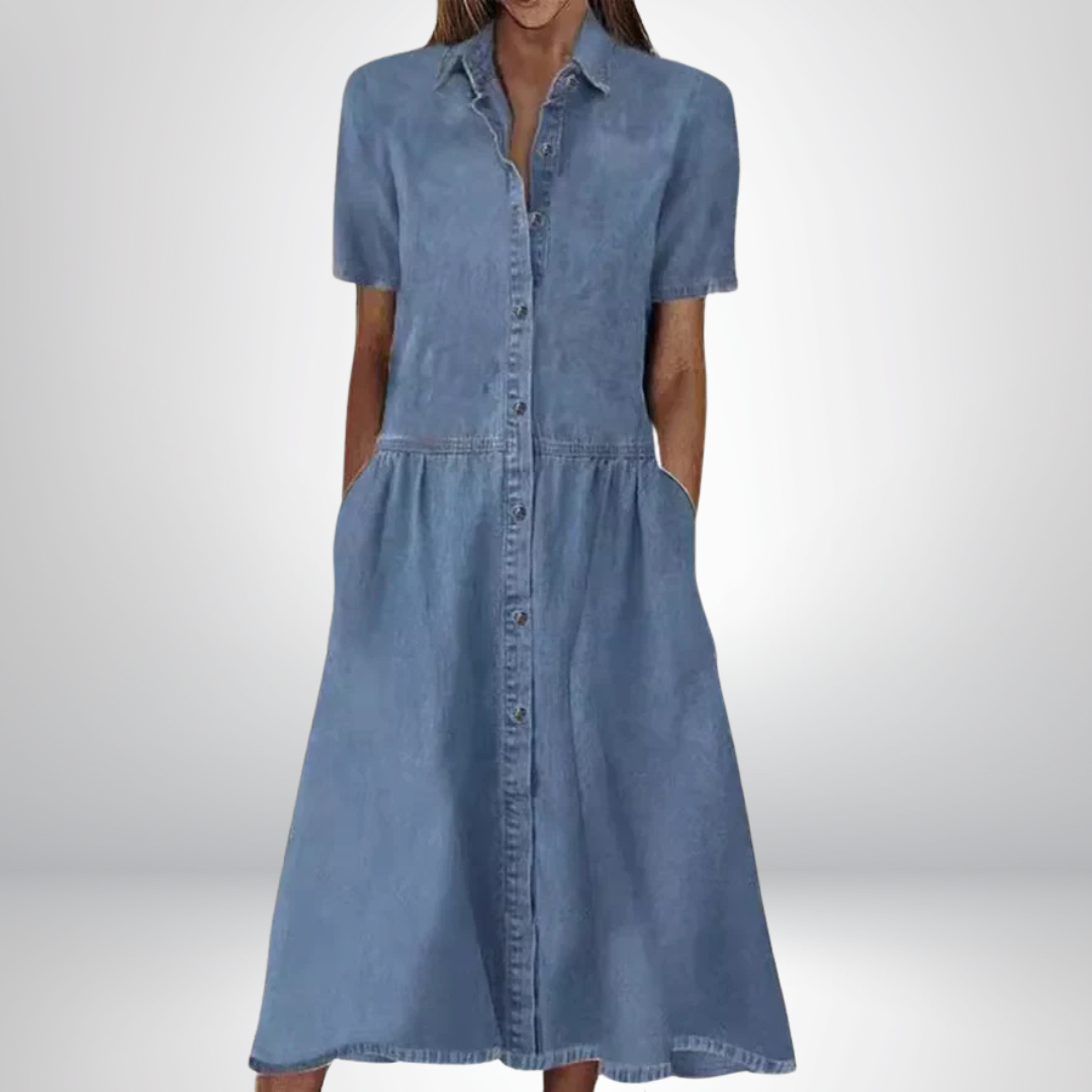 Beate | Stylish Denim Dress
