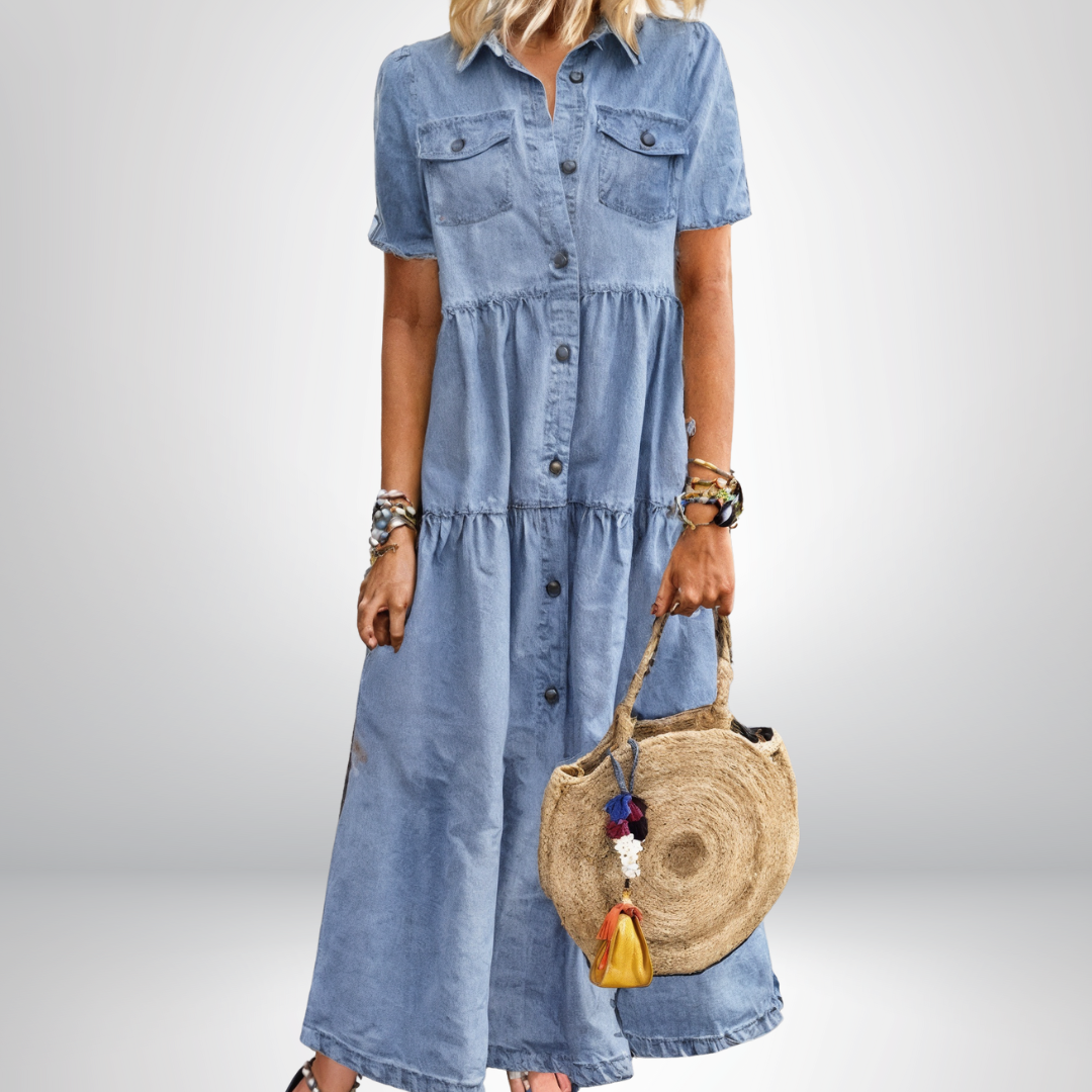 Mathea | Soft Denim Dress