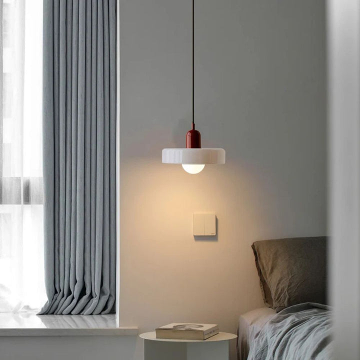 Bauhaus Style Colorful Glass Pendant Light