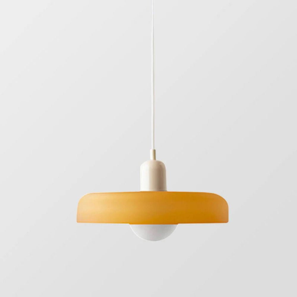 Bauhaus Style Colorful Glass Pendant Light