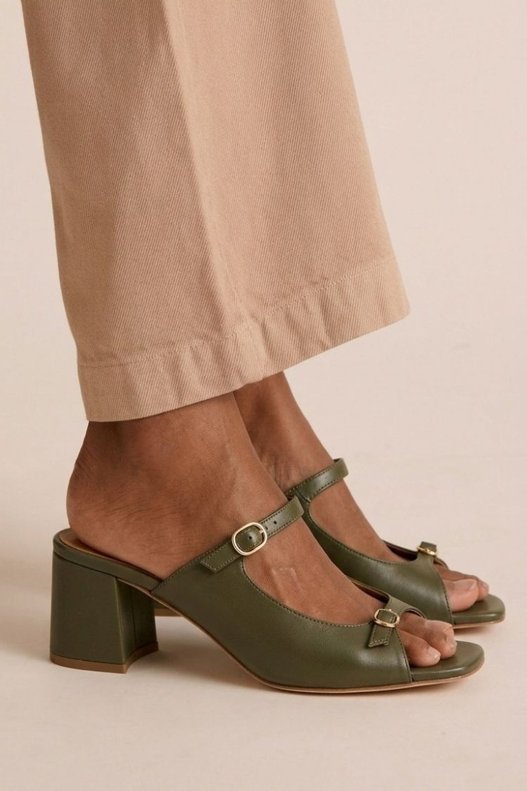 Soledad | Block Toe Heeled Sandals