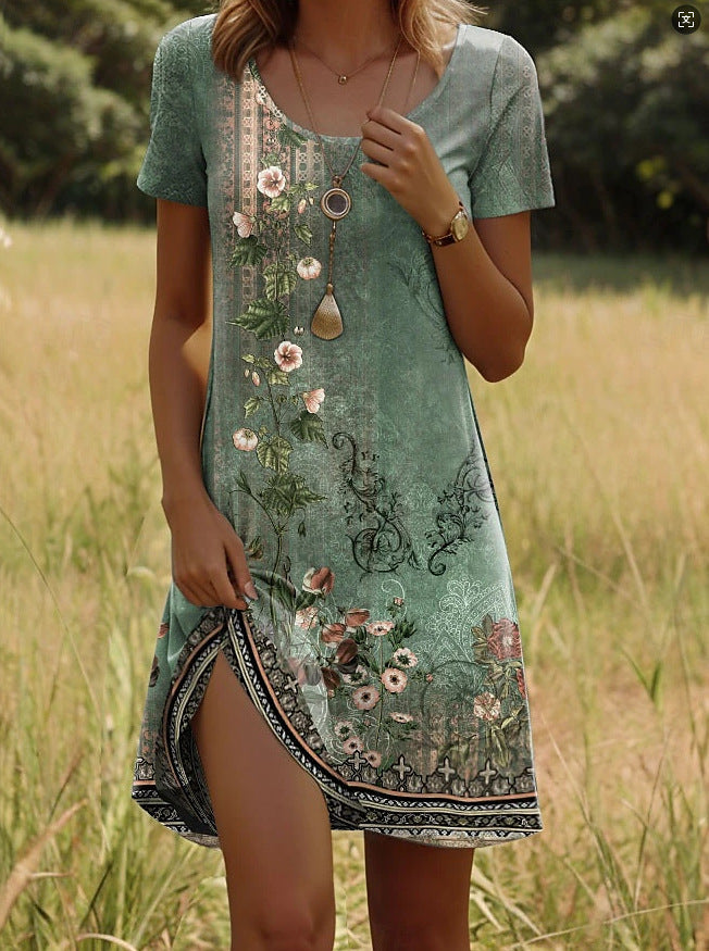 Millie | Trendy Ethnic Printed Summer Dress