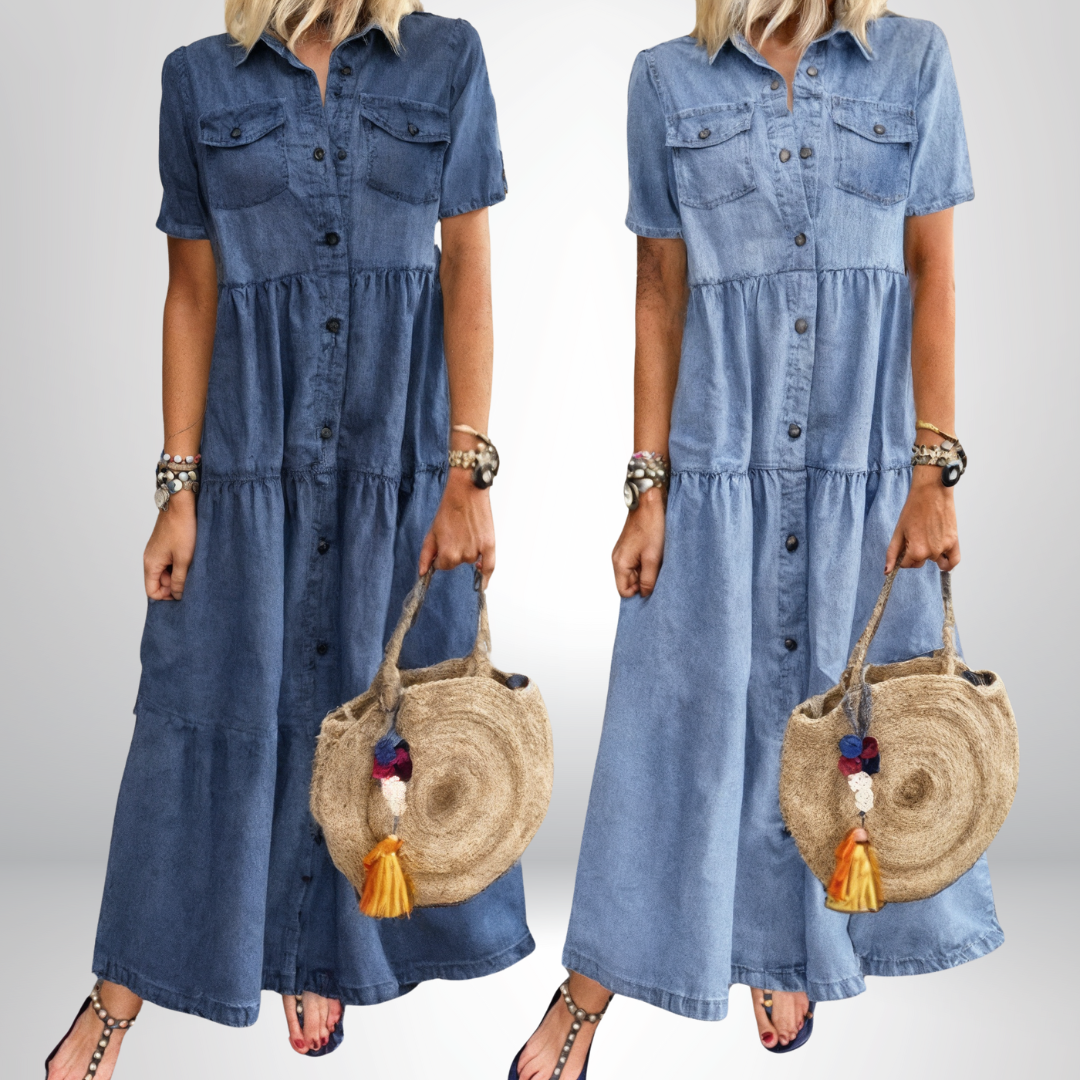 Mathea | Soft Denim Dress