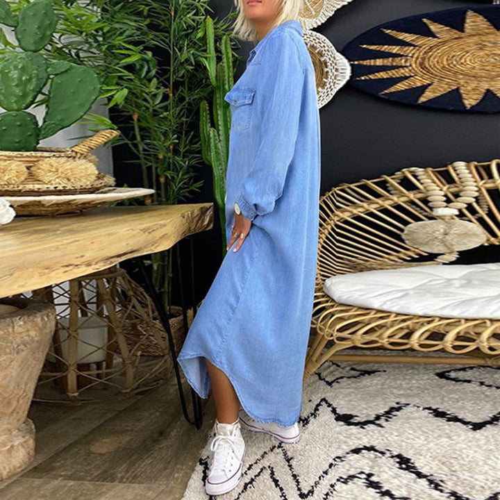 Gunn | Long Sleeve Denim Dress