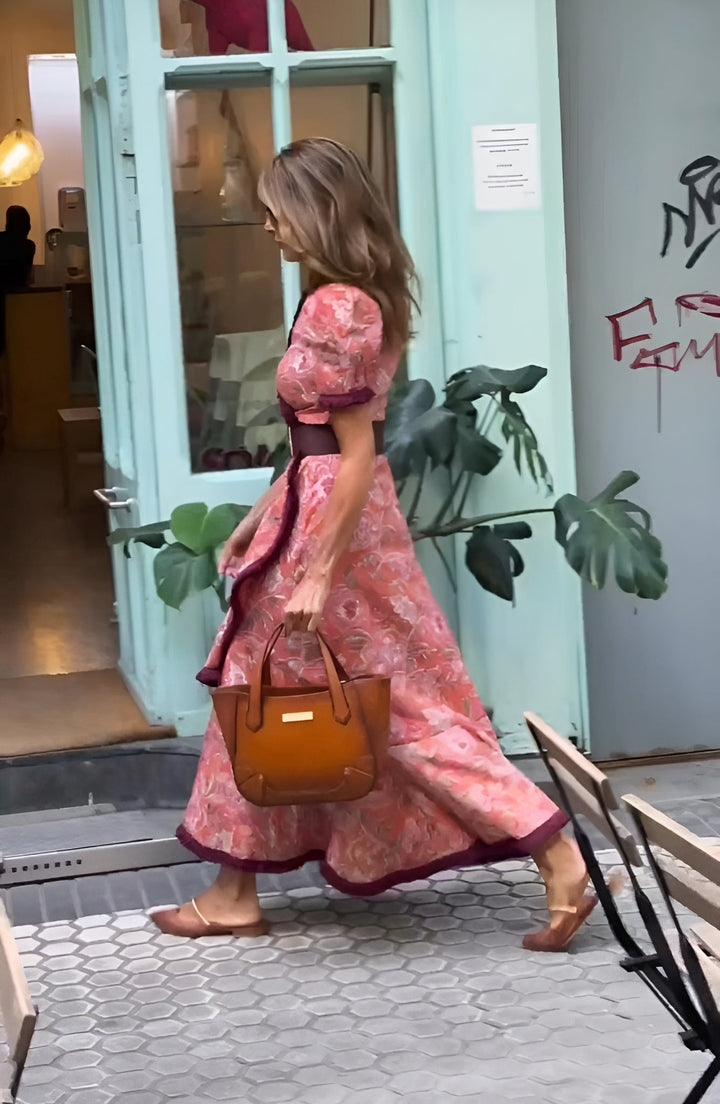 Fiorella | Elegant Pink Maxi