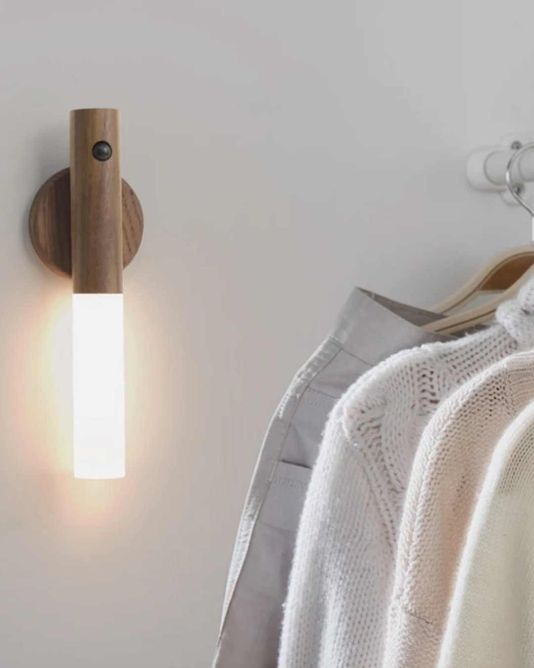 Arne Rechargeable Wood Wall Lamp | Buy 1 Get 1 Free
