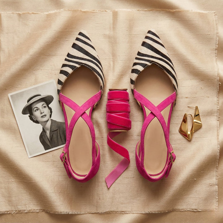Nicolina | Ballet Flats with Straps