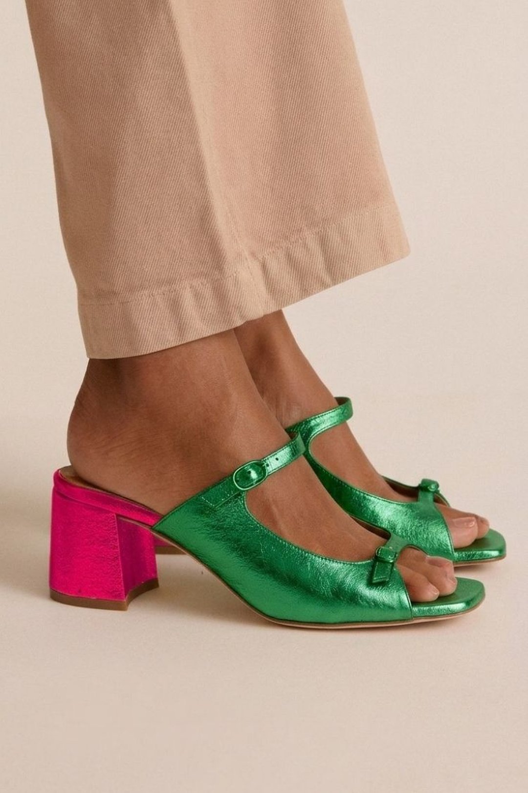 Soledad | Block Toe Heeled Sandals