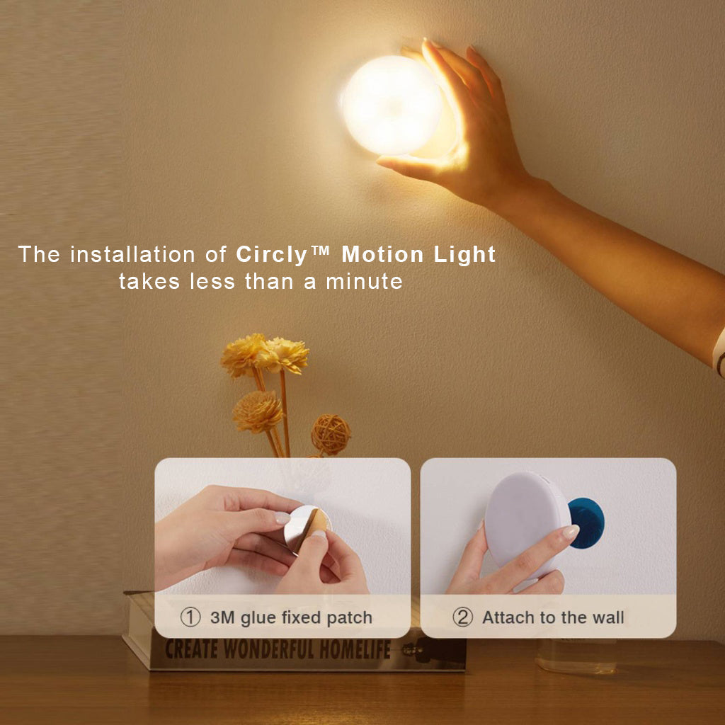 Circly™ Motion Sensor Light | Buy 1 Get 1 Free