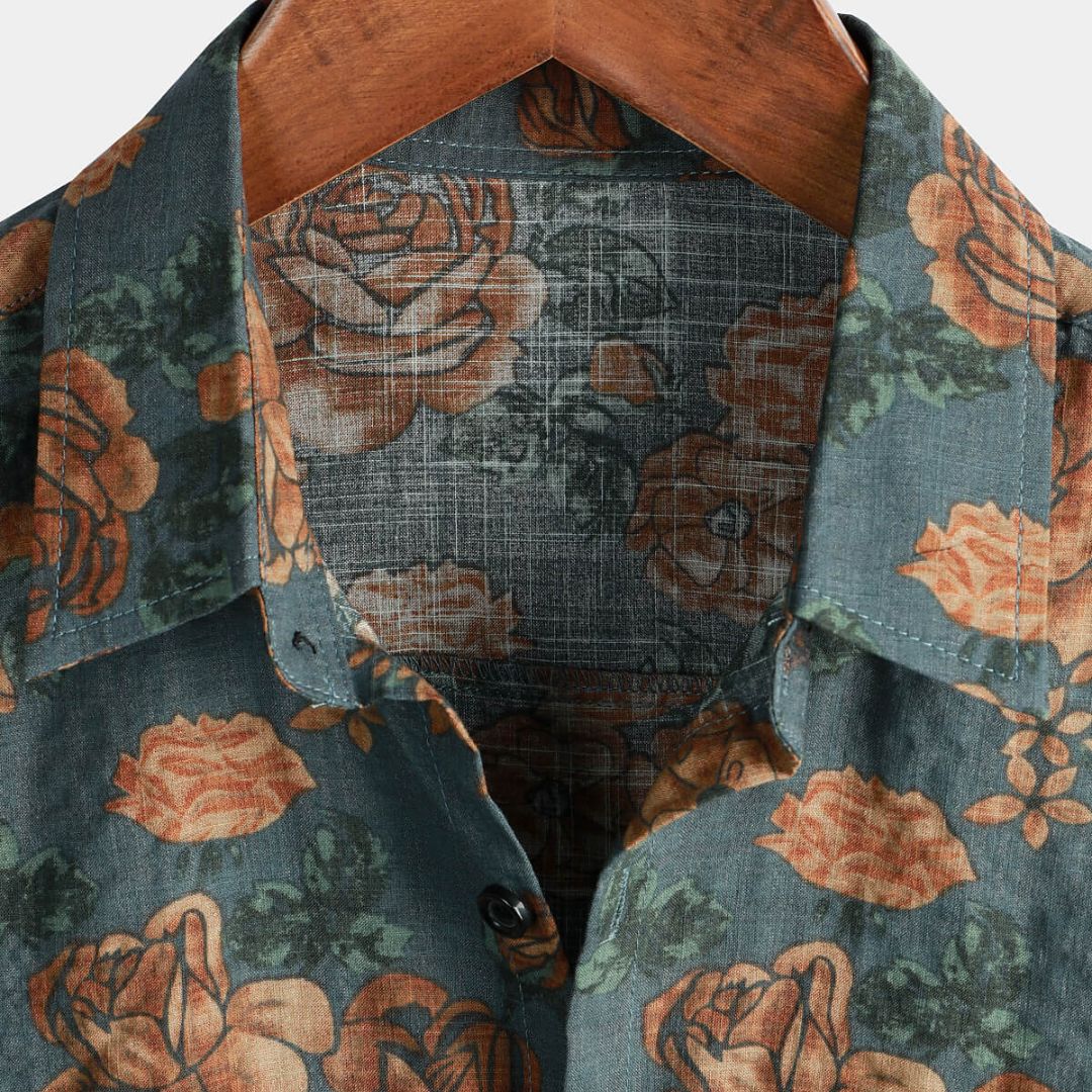 Vito | Vintage Floral Retro Shirt