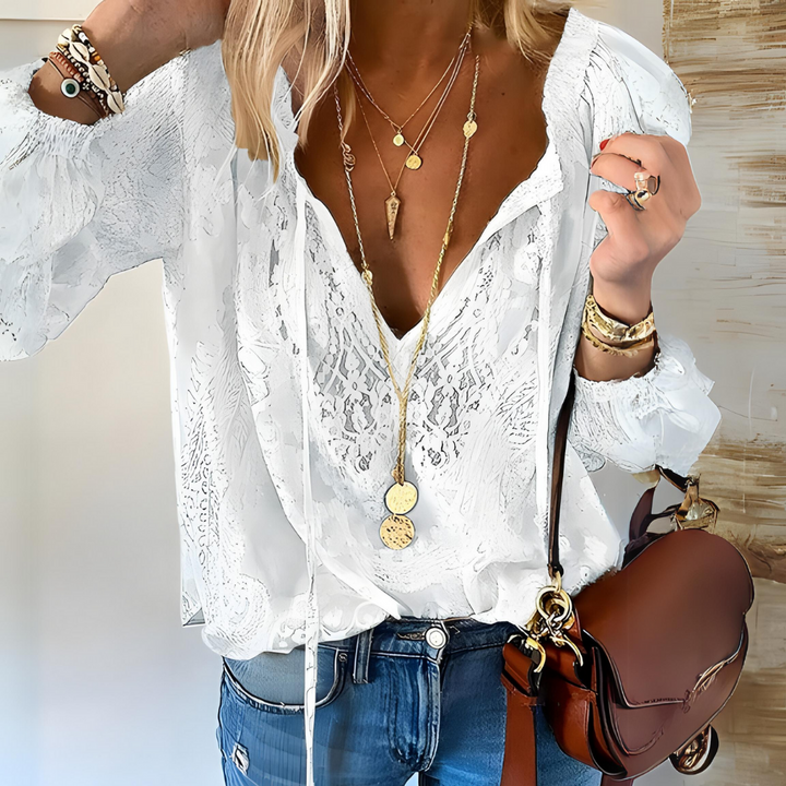 Jenessa | Stylish Boho Blouse