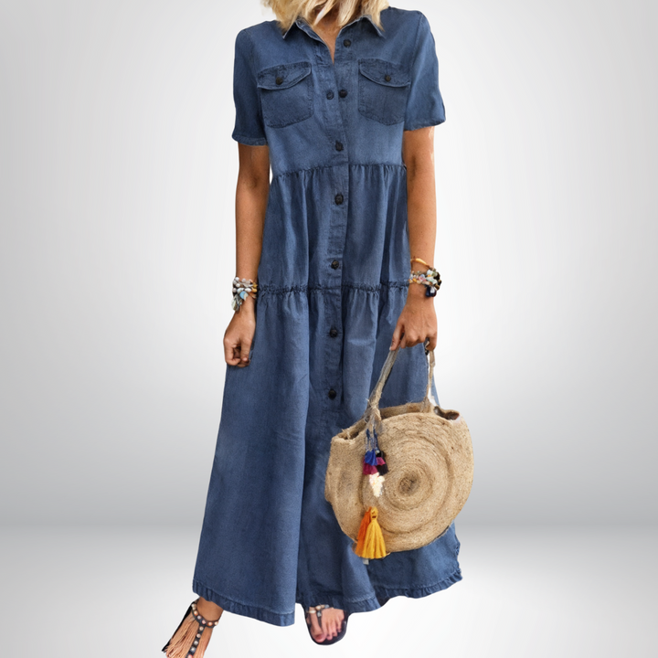Mathea | Soft Denim Dress