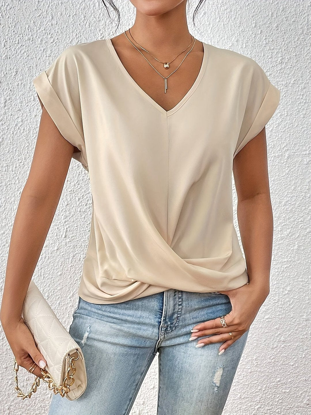 Chloe | Women's V-Neck T-Shirt