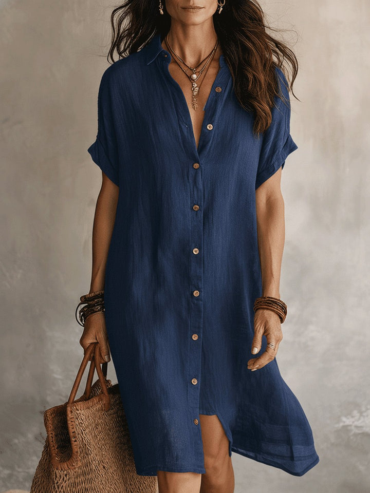 Angeline | Short Sleeve Mini Dress