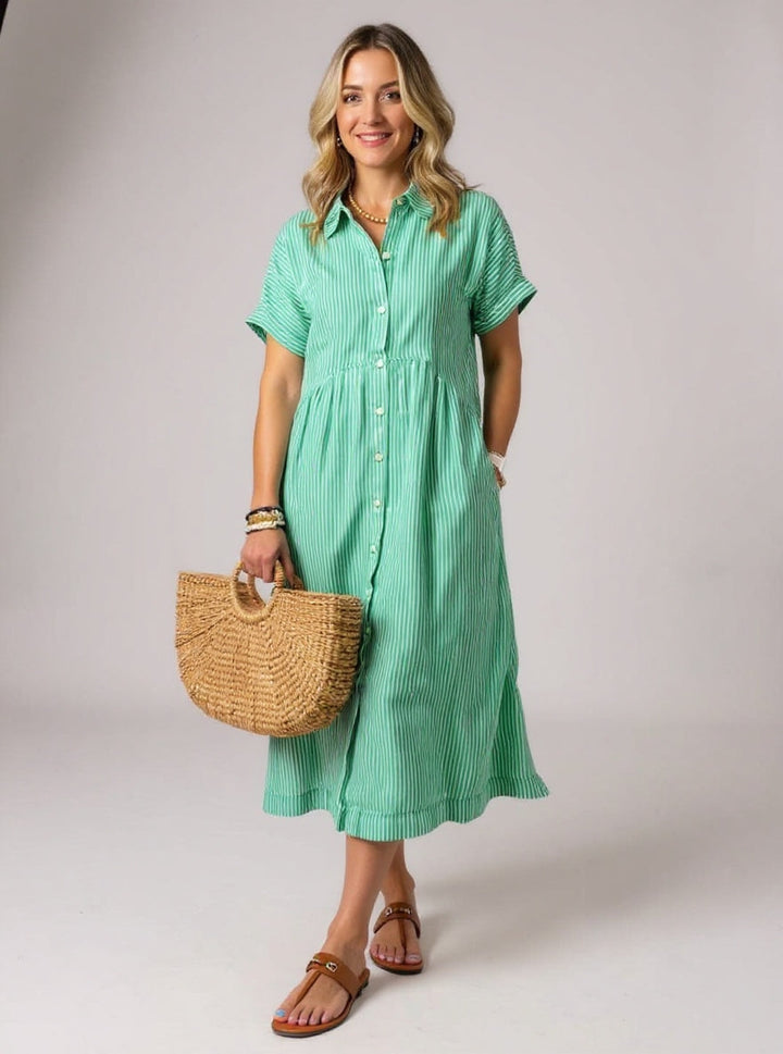 Tawny | Fashionable Striped Dress