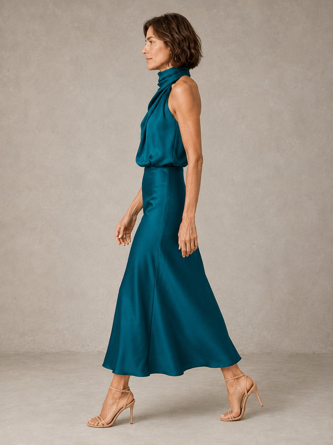 Lura | Halter Evening Dress