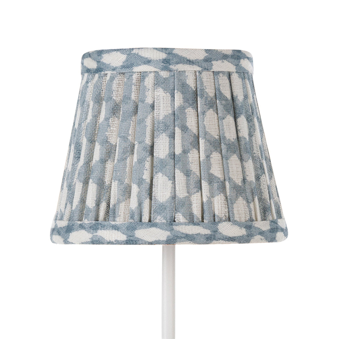 Zafferano × Fermoy Fabric Lamp Shade - Wicker Design