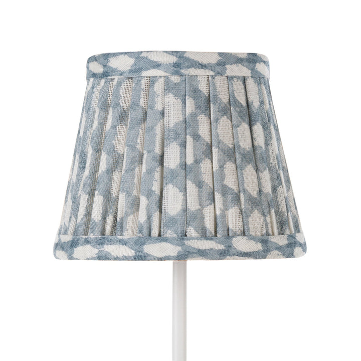 Zafferano × Fermoy Fabric Lamp Shade - Wicker Design
