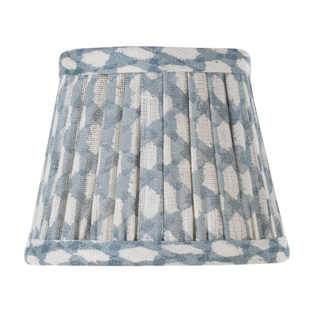 Zafferano × Fermoy Fabric Lamp Shade - Wicker Design