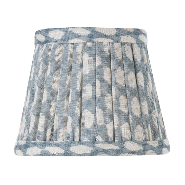 Zafferano × Fermoy Fabric Lamp Shade - Wicker Design