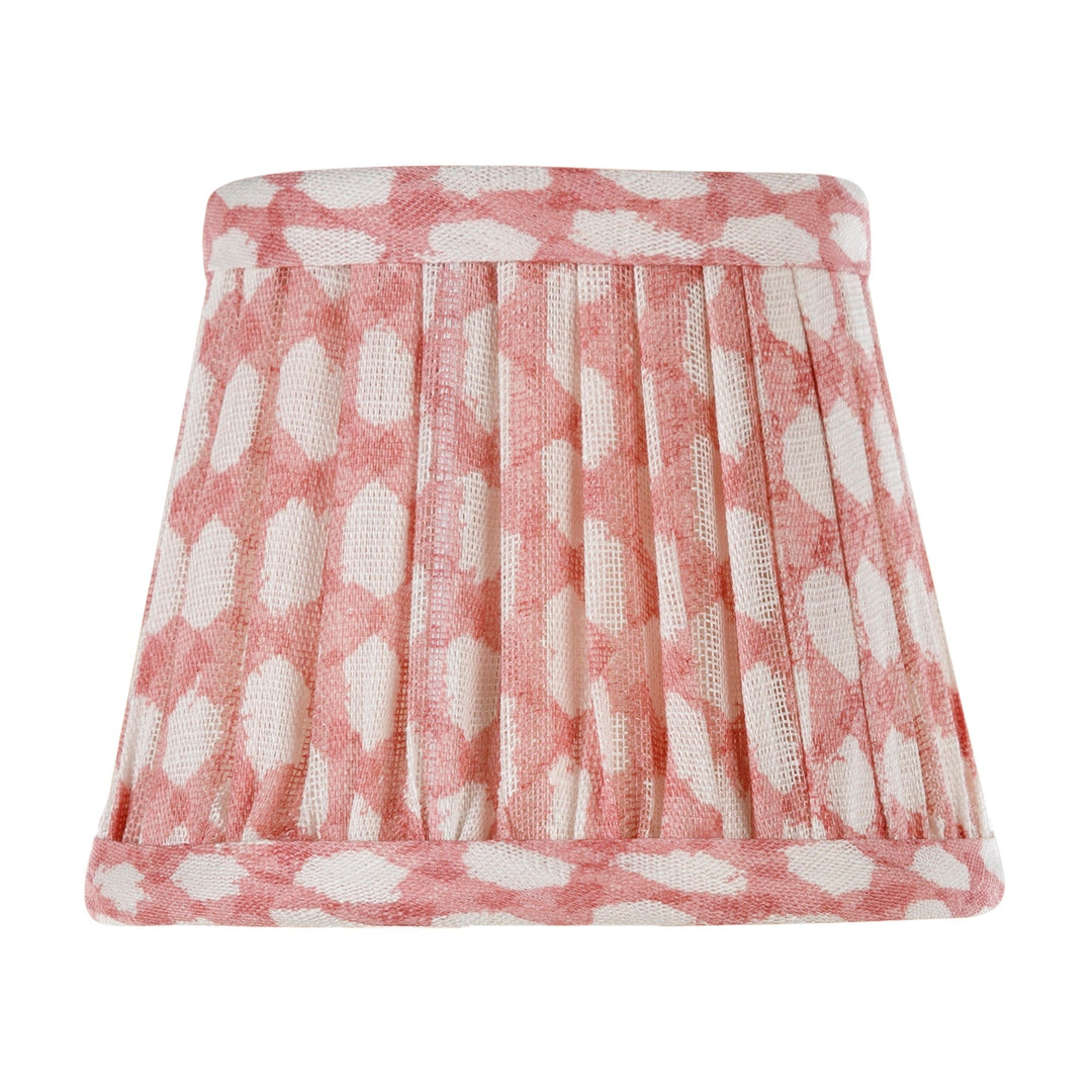 Zafferano × Fermoy Fabric Lamp Shade - Wicker Design