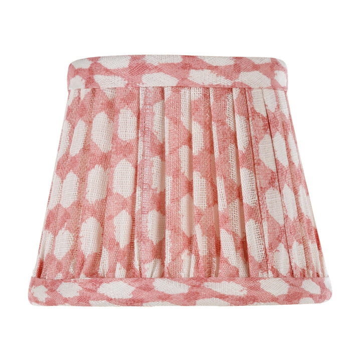 Zafferano × Fermoy Fabric Lamp Shade - Wicker Design