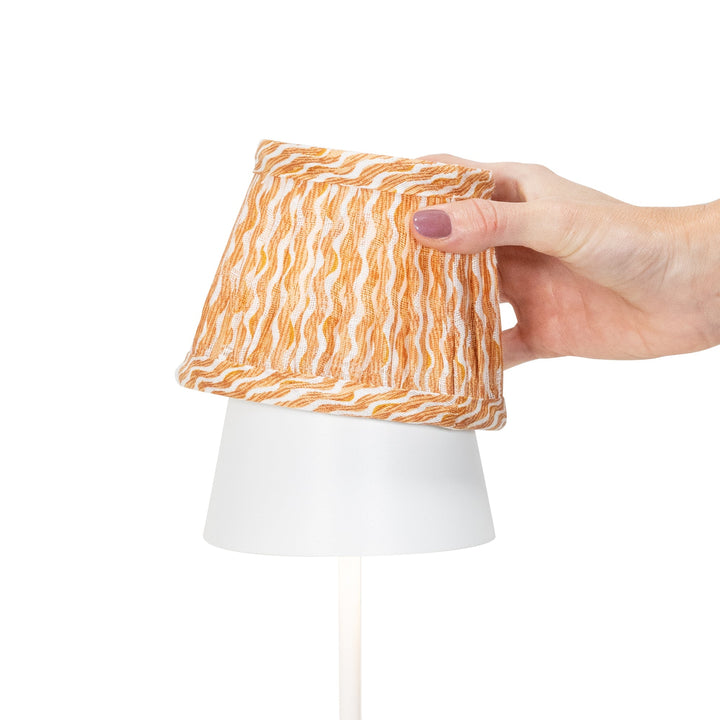 Zafferano × Fermoy Fabric Lampshade - Pop Art Design